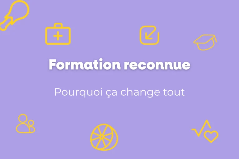 Formation reconnue