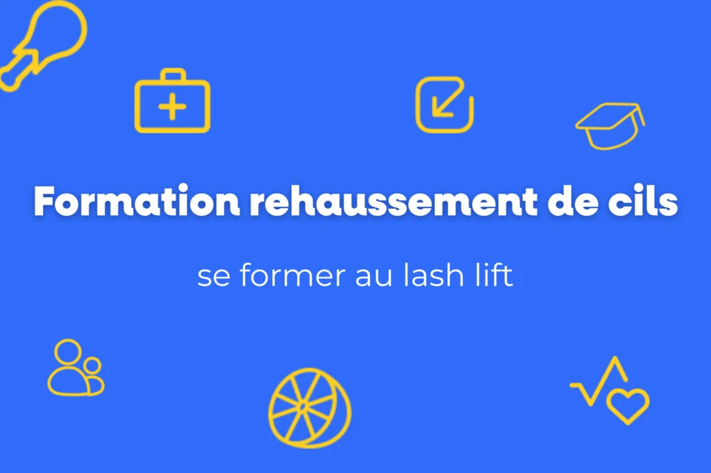 Illustration Formation rehaussement de cils