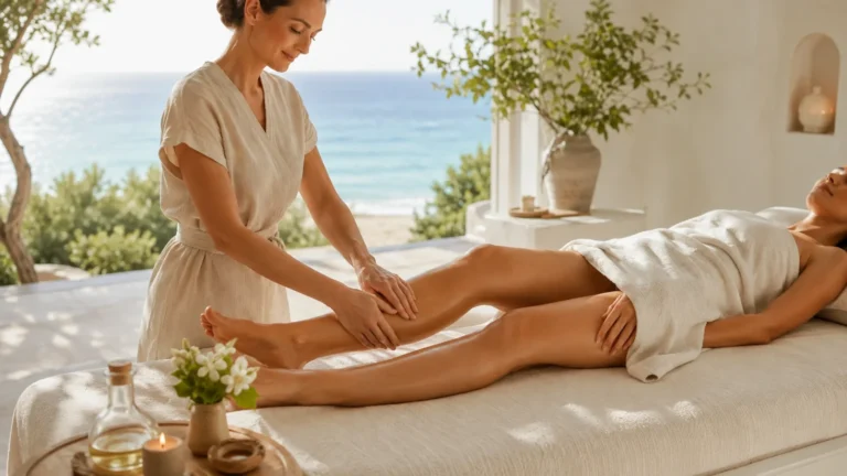 massage relaxant face a la mer