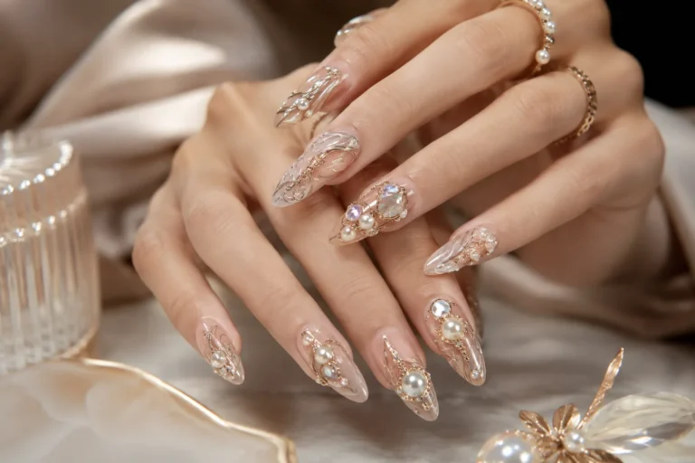 nail art 3d 2026 ongles bijoux tendance