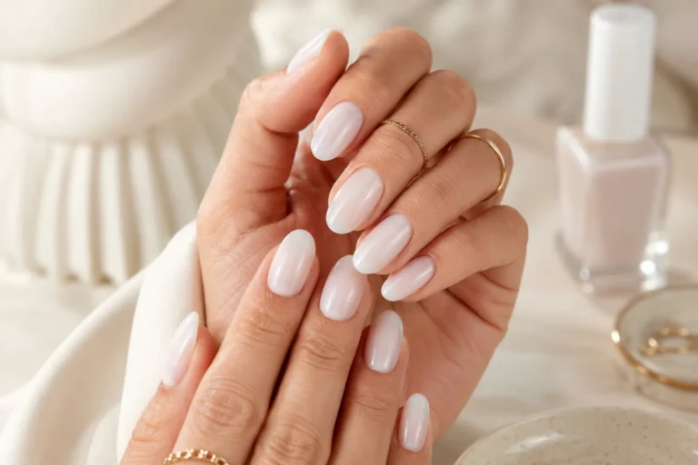 ongles-blanc-laiteux-manucure-clean-girl-2026