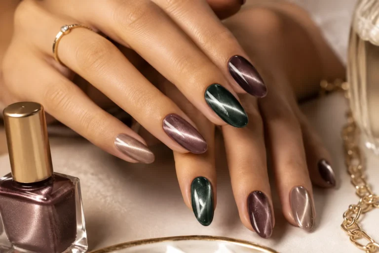 ongles cat eye effet oeil de chat magnetique 2026