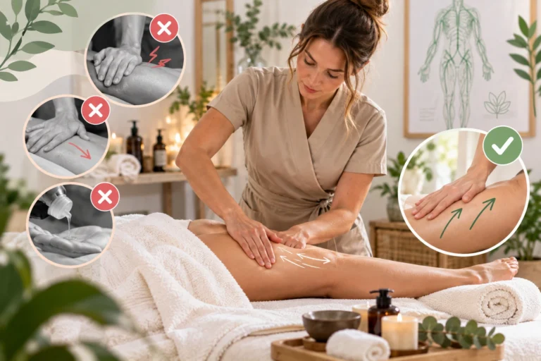 Quelles erreurs en drainage lymphatique éviter quand on débute ?