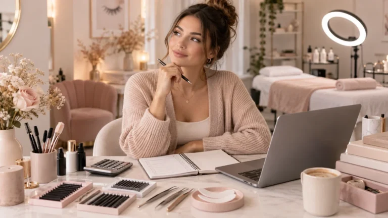 Quel statut de poseuse de cils choisir pour se lancer ?