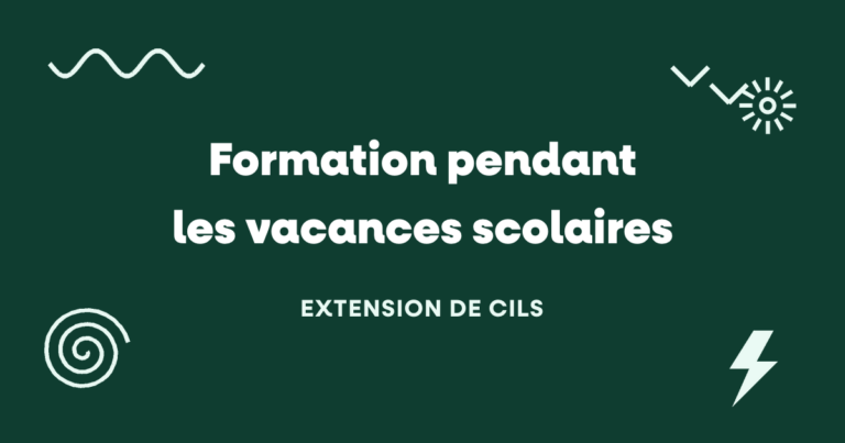 Formation pendant les vacances scolaires : jouable en 3 jours ?